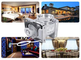 4in Exhaust Duct Fan Hotel Bathroom Pipe Concealed Silent Ventilating Ventilation Fan 220V V1294-YM0901-3113200024811