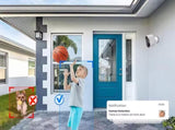 Security Cameras Wireless Outdoor Home Indoor Camera with Color Night Vision Motion Detection -White V1263-JX-6284-2