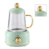 Portable Electric Kettle Stew Cup 450ML Health Cup Mini Slow Cooker Kettle Office Flower Teapot V1294-YM0703-3118230067813