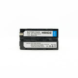 HRIDZ NPF-970 6600mAh Li-ion Battery Replaces Sony NPF Series for Monitor Light Slider V571-TFDCB2B1C1BNPF970-B