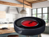 Silent Electric Tea Stove Small Ceramic Hot Plate for Boiling Water Making Coffee Knob Adjustment CN V1294-YM0521-3113230062612