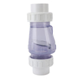 2 Inch Check Valve Transparent Pool Accessories Replacement Check Valve Prevent Backflow V1294-YM0901-3111240188711