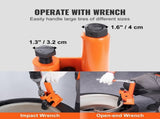 Manual Tire Bead Breaker, 96.5-106.7 mm Tires Changer Tool with Rubber Pad, Protect Aluminum Alloy V952-JQSTQPSJLHJLGPSH8V0