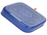 24 Eggs Containers ABS Egg Tray Storage Box Refrigerator Organizer Bins with Breathable VentsDark V1294-YM0523-3113210304213