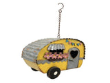 Colourful Caravan Hanging Birdhouse 30cm V637-71442BRD
