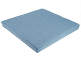 Household Square Soft Yoga Floor Cushion Removable Washable Meditation Mat CushionBlue 40 x 40 x 6cm V1294-YM0901-3111200221914