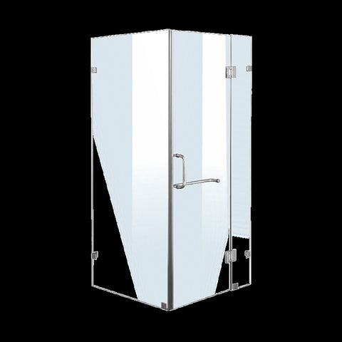 1200 x 800mm Frameless 10mm Glass Shower Screen By Della Francesca V63-831401