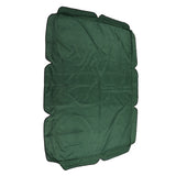 Outdoor Swing Canopy Waterproof Porch Top Cover Replacement UV Proof for Patio Yard Chair Dark Green V1294-YM0718-3111220247512