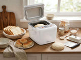 Spector Automatic Bread Machine 19-In-1 500W Quiet Motor 1.2Lb White for Home BM2002-WH-AU