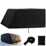 RV Conditioner Cover Waterproof 600D Oxford Cloth Camper AC Roof Cover Dustproof Travel Trailer V1366-AZ2-W-15058