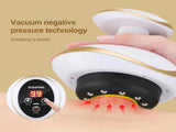 Electric Vacuum Scraping Massager, 6 Gear Suction & Heating Red Light Hot Compress Cupping Therapy V1188-MS-710-106