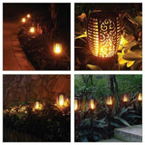 72 LED Bulbs Torch Solar Garden Outdoor Flame Dancing Flickering Light Auto Lamp V238-SUPDZ-28681374826576