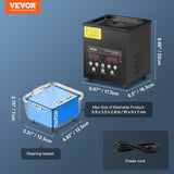 2L Ultra Sonic Cleaner Cleaning Machine with Basket Heater and Timer 60W V952-HGKCSBQXJ2LA0JZLZV3