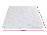 Giselle Electric Blanket Bamboo Fabric King Single Fitted Heated Pad Underlay Washable Winter EB-C-BAM-LCD-KS