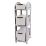 Thickened Enlarged Basket Shelf Cart Multi Layers Storage Rack Removable Floor Standing Multi Layer V1294-YM0901-3117230267312
