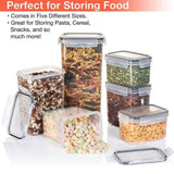 28-Piece Airtight Kitchen Pantry Storage Containers with Lids V178-66813
