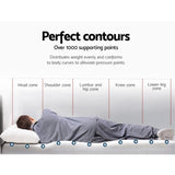 Giselle Bedding Memory Foam Mattress Topper Cool Gel 8cm Queen MATTRESS-TOP-C-GEL-8-Q