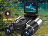 HD Digital Binoculars with 2Inch LCD Screen Video Recording & Night Vision for Bird Watching V1263-JX-6756