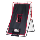 Baseball And Softball Rebounder Net 3.5x4.5 ft 2-in-1 Switch Hitter Pitch V952-BQHDWDYXWEHY2V8G3V0