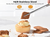 600F Heat Resistant Silicone Spatulas Cooking Mixing Utensils and 8"10"12" V1258-DP02-C-368