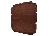 Outdoor Swing Canopy Waterproof Porch Top Cover Replacement UV Proof for Patio Yard Chair Brown V1294-YM0718-3111220247514