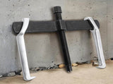 2-Jaw Gear Puller, 10 Inch Two Claws Puller Tool, Adjustable Steel Bearing Pulling Device, Heavy V1259-DP01-A-973