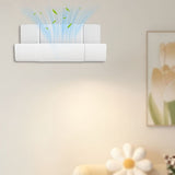 Extendable Air Conditioner Wind Deflector, Adjustable 22-37 Inch AC Vent Cover, Anti-Direct Blow V1366-AZ2-W-16682