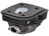 55MM Cylinder Piston Assembly with Spark Plug Pressure Reducing Valve for Husqvarna 385 390 for V1294-YM0523-3111210409311