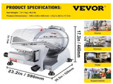 Commercial Meat 320W Electric Deli Food 12 inch Carbon Steel Blade Electric Food V952-SYDRQPJ250W1ZKZOVV3