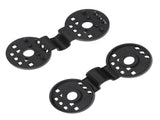 100pcs Shade Cloth Plastic Clips Round Fixing Clips for Greenhouse Outdoor Garden Anti Bird Netting V1294-YM0703-3111230103611