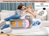 Dog Cat Grooming Vacuum Pet Scissors 6-In-1 Hair Removal Brush Pet Hair Adsorption V1107-135-66878