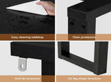 Artiss Console Table 110CM Black FUR-Y-CST-01-BK