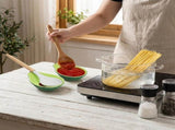 4 Pack Avocado Spoon Rest for Stove Top, 6.5 Inch Cute Ceramic Holder, Heat-Resistant Kitchen V1259-DP01-A-1028