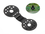 50 Pcs Shade Cloth Plastic Clips Round Sunshade Net Fixing Clip for Garden Netting Anti Bird Netting V1294-YM0710-3111230262811