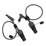 2PCS SPX Ethernet Cable Adapter 18.7 Inch PVC Waterproof SPX Cable Connector with POE Power Supply V1294-YM0901-3113240215311