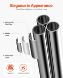 VEVOR Metal Chicken Coop, 9.8x6.5x6.5ft Large Walk-in Chicken Runs with Cover, Doom Roof Hen House V952-JSJS322MYDDMEUEN5001V0