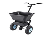 Lawn Spreader, 100LBS Capacity, Walk-Behind Push Spreader, 0-9.8ft Spreading Width, 13 in All V952-TCSBJ100LBSPEB08E001V0