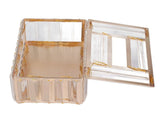 Tissues Box Gold Plating Process Fine Workmanship Simple Fashion Multi Purpose Tissue Storage V1294-YM0715-3117210236911
