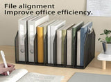 Metal 7-Section File Folder Organizer for Desk Vertical File Holder Duty Mesh Document Sorter for V1192-AZ-W-20760
