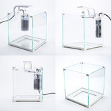 Aquarium Starfire Glass Fish Tank Set Filter Pump 16L V274-AQ-FT16L