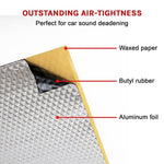 Sound Deadener Roll Car Insulation Mat 30% Thicker Noise Proofing Heat Shield V63-837251