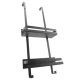 Wall Shower Shelf Large Space Metal Hanging Shower Organizer Rack with Suction Cup for Bathroom V1294-YM0710-3112230068312