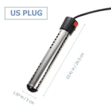 1500W Immersion Water Heater for Inflatable Pool Bathtub,Electric Submersible Water Heater with LCD V1369-AZ3-W-16306