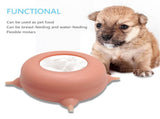 Puppy Kitten Feeder Milk Nipple, Puppy Bottles for Nursing with 3 Nipples, Puppy Feeders for V1366-AZ2-W-08037