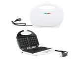 750W Mini Waffle Maker - Nonstick Aluminum Alloy Waffle Iron for Breakfast, Easy to Use V1263-JX-4478