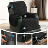 Electric Recliner Sofa Cover - Smoky Cyan V1221-XM-SFD-003
