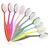 Ink Blending Brushes,Ink Blending Tool -10pcs brush width 0.86 inch oval brush and 6 pcs brush V1258-DP02-C-2941
