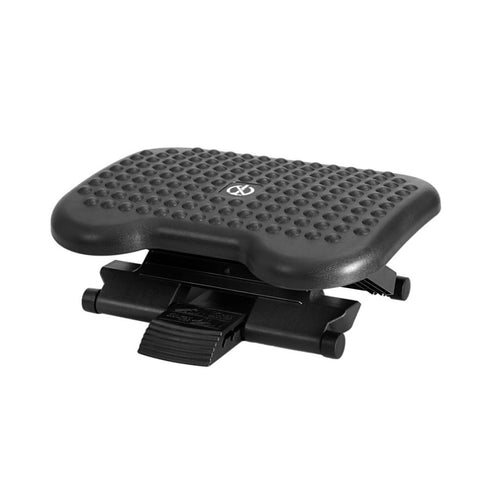 Artiss Foot Rest Stool Office Under Desk Angle Adjustable Footrest Massage Black FS-PP-24-BK