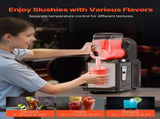 Commercial Slushy Machine, 4L Single Tank Frozen Drink Machine, 16 Cups Stainless Steel Margarita V952-SYXRJX14LDGD1123BV3