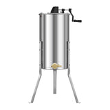 Honey Extractor, 2 Frame Manual Honey with Transparent Lid, Stainless Steel Honeycomb Drum V952-SDYMJJPBXG13SWI9S001V0